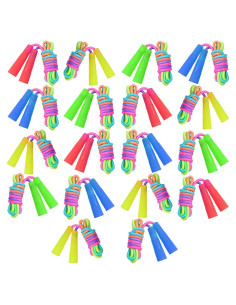 Cuerdas de Saltar Arcoíris Elcoho 18 Piezas 2.2m Ajustables