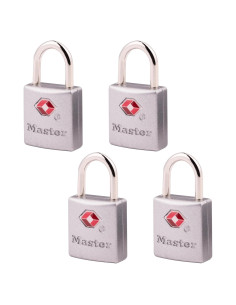 Candados de Equipaje Master Lock 4683Q Aprobados por TSA - Paquete de 4