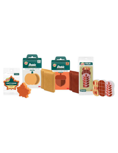 Colección Brite Harvest Scotch-Brite 8 Esponjas de Limpieza