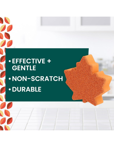 Colección Brite Harvest Scotch-Brite 8 Esponjas de Limpieza