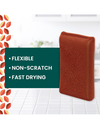 Colección Brite Harvest Scotch-Brite 8 Esponjas de Limpieza