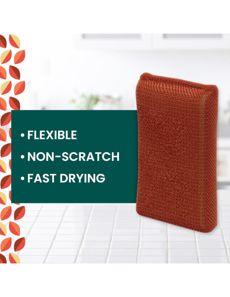 Colección Brite Harvest Scotch-Brite 8 Esponjas de Limpieza