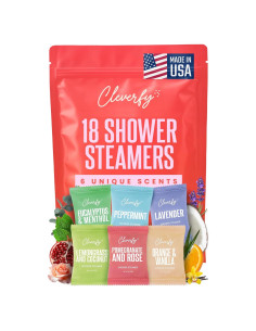 Pastillas de Vapor Aromaterapia Cleverfy - 18 Tabletas Spa