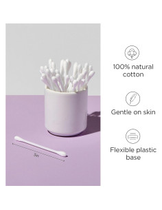 Hisopos de Algodón Diane 375 Unidades para Belleza y Cuidado Personal 2