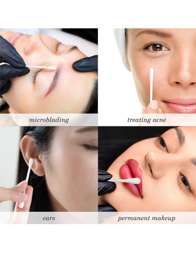 Hisopos de Algodón Diane 375 Unidades para Belleza y Cuidado Personal