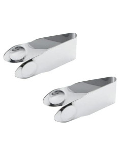 Removedor de Tallos de Fresa ZhangyiHot Acero Inoxidable 2 Pcs