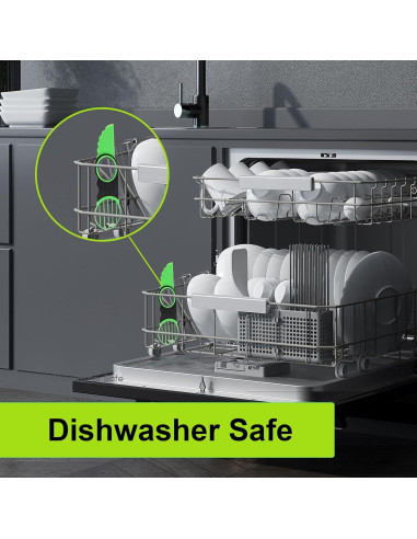 Cortador de Aguacate 3-en-1 Ebecuoa Acero Inoxidable Verde