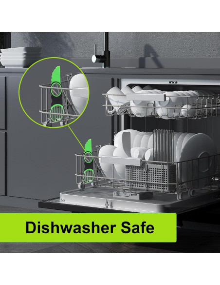 Cortador de Aguacate 3-en-1 Ebecuoa Acero Inoxidable Verde