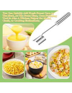 Pelador de Maíz Nevellir YMC-BB de Acero Inoxidable 54g 2