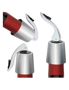 Paquete de 3 Tapones de Vino BGMAXimum de Acero Inoxidable