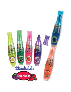 Marcadores Fluorescentes Aromatizados Raymond Geddes 100 Pzas 2