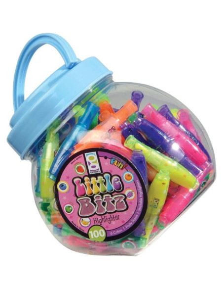 Marcadores Fluorescentes Aromatizados Raymond Geddes 100 Pzas