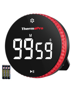 Temporizador Digital de Cocina ThermoPro TM04 con Imán y Soporte
