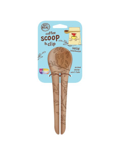 Cuchara de Madera Talisman Designs con Clip 17.8 cm Natural