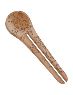 Cuchara de Madera Talisman Designs con Clip 17.8 cm Natural 2