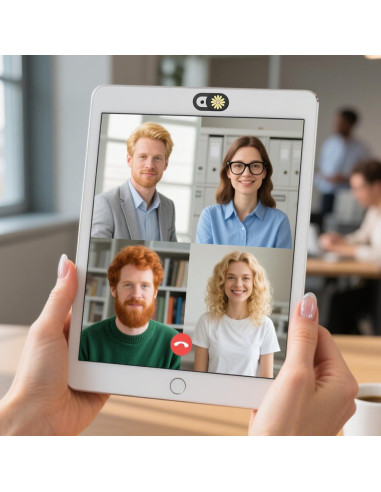 6 Piezas Cubiertas de Webcam PRESSINART Floral Privacidad