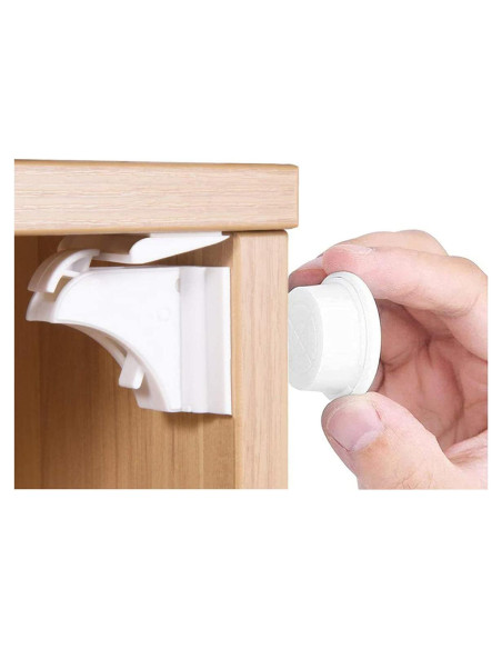 Candados Magnéticos de Seguridad Norjews - 20 Unidades y 3 Llaves