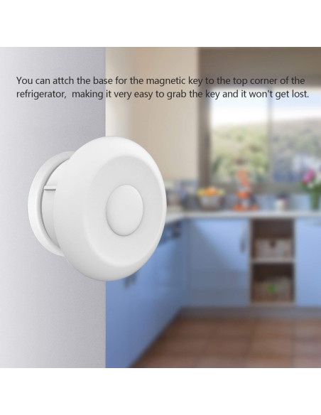 Candados Magnéticos de Seguridad Norjews - 20 Unidades y 3 Llaves