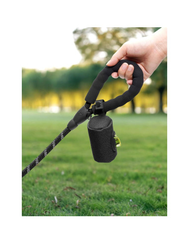 Soporte de bolsas de excremento para perros Gobeigo - Negro