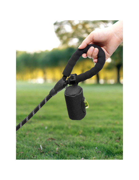 Soporte de bolsas de excremento para perros Gobeigo - Negro