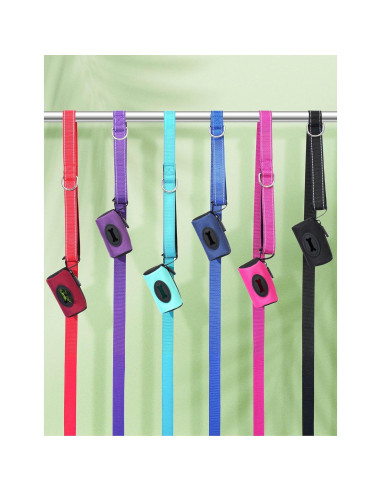 Soporte de bolsas de excremento para perros Gobeigo - Negro