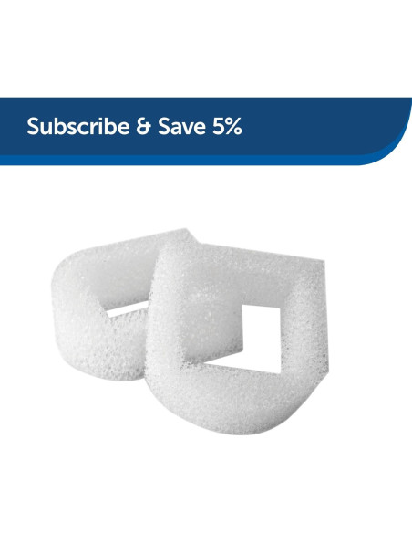 Filtros de Espuma de Reemplazo PetSafe Drinkwell - Paquete de 2