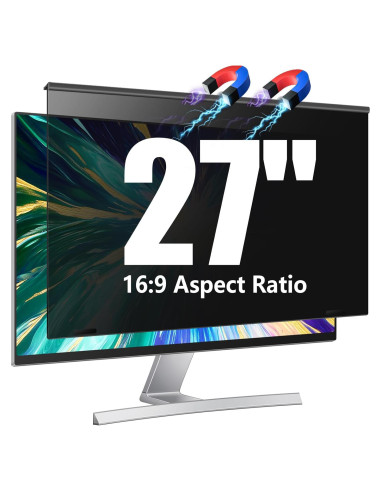 Filtro de Pantalla de Privacidad Magnético JEEETINTX 27" Antirreflejo