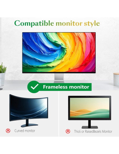 Filtro de Pantalla de Privacidad Magnético JEEETINTX 27" Antirreflejo Filtro de Pantalla de Privacidad Magnético JEEETINTX 27" Antirreflejo