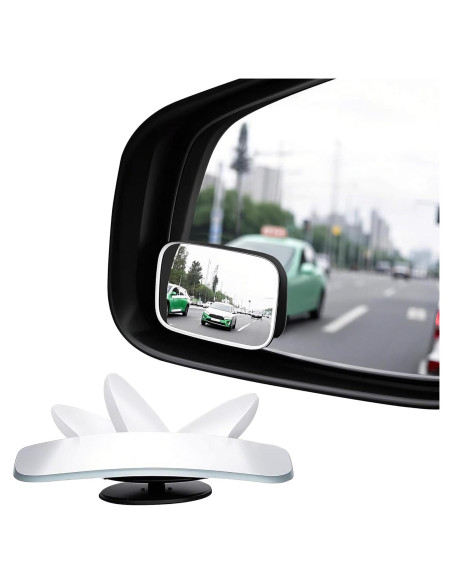 Espejo de Punto Ciego Convexo AmFor HD Ajustable 2 PCS