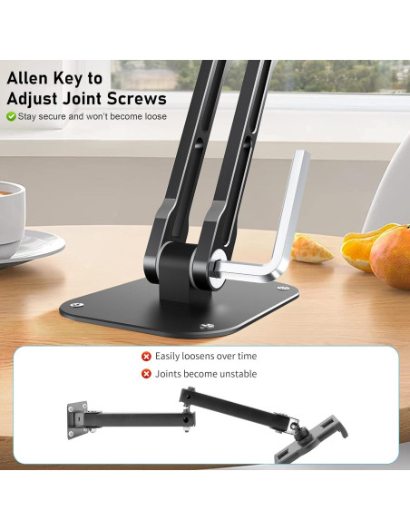 Soporte de Pared Magnético NINEFATICS para iPad 4.7"-13"