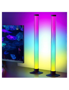 Barra de Luz LED RGB Eastfine 43 cm 360 Grados Control APP