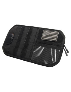 Organizador de Visera Molle Lephyon para Coche Negro 331g