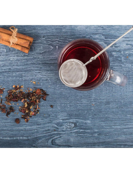 Colador de Té LEVLOVS Snap Ball Acero Inoxidable Paquete de 3