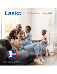 Ventilador de Escritorio Lasko MyCool D300 USB 2 Velocidades 2