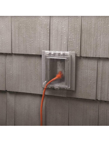 Caja de Salida Empotrada TayMac MR420CG 1-Gang Gris