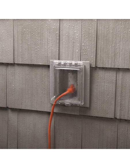 Caja de Salida Empotrada TayMac MR420CG 1-Gang Gris