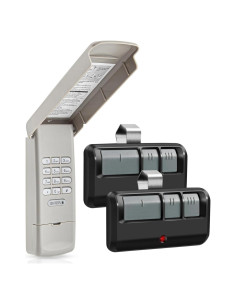 Teclado y 2 Controles Remotos de Garaje YuliSpy 877MAX/893MAX