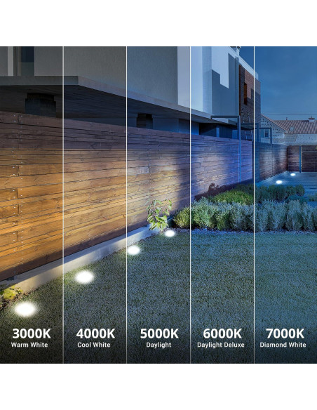 Luces Solares para Jardín Sunco LED 12 Piezas 5000K Impermeables