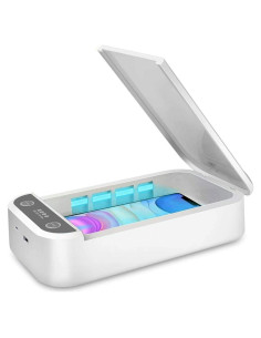 Caja Desinfectante UV Watolt para Teléfonos hasta 16.76 cm