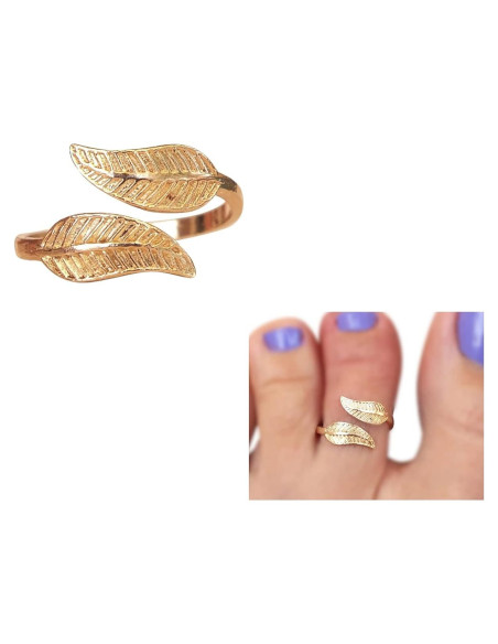 Anillo ajustable MIYA JOYERÍA oro amarillo sobre plata 925