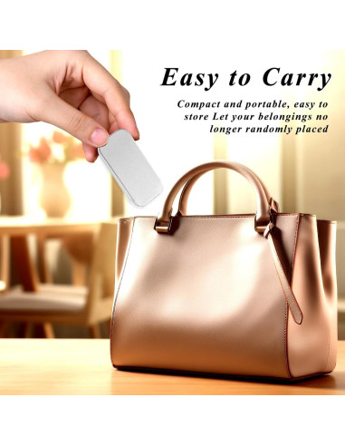 6 Cajas de Lata Rectangular Larrel para Almacenamiento DIY Plata