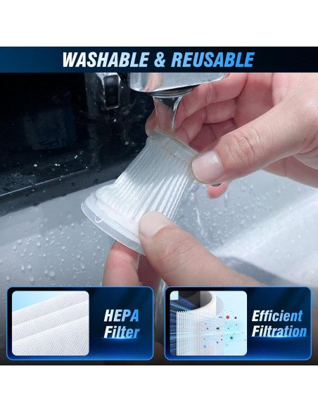 Aspiradora Portátil Inalámbrica IHE HL-107-1 15000Pa 120W