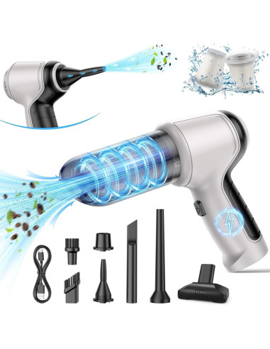 Aspiradora Portátil Inalámbrica IHE HL-107-1 15000Pa 120W