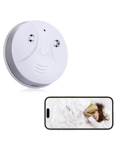 Cámara Oculta WiFi 1080P DWKINPING con Visión Nocturna y Detección de Movimiento