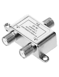Divisor Coaxial 2 Vías Zyghjort 5-2400MHz para TV e Internet