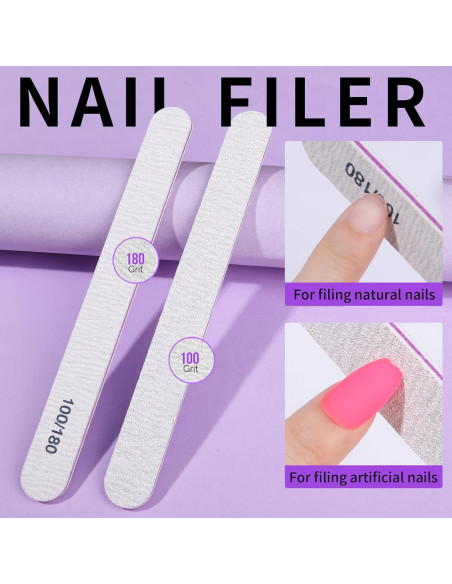 Kit de Manicura Teenitor 5 en 1 - Recortador y Empujador de Cutículas