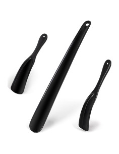 Cuchara para zapatos DeFageH - 3 piezas, mango largo 40.6 cm