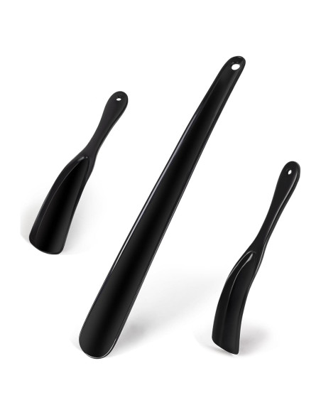 Cuchara para zapatos DeFageH - 3 piezas, mango largo 40.6 cm Cuchara para zapatos DeFageH - 3 piezas, mango largo 40.6 cm