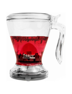 Infusor de Té Teaze Redondo Transparente Libre de BPA