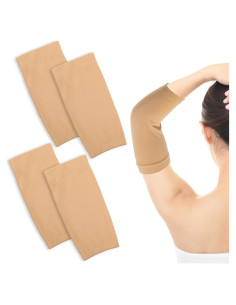 2 Pares Manga Cubierta Tatuaje Unisex MOZEAT 20x10 cm Nude